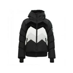 Damska odpinana kurtka puchowa Peak Mountain. Czarne kurtki damskie Peak Mountain, na zimę, bez wzorów, z puchu. W wyprzedaży za 586.50 zł.