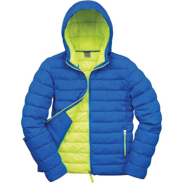 Męska kurtka puchowa Result Snowbird. Niebieskie kurtki męskie RESULT, m, bez wzorów, z nylonu, eleganckie, bez kaptura. Za 229.00 zł.