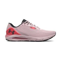 Buty biegowe damskie Under Armour W HOVR Sonic 5. Czerwone obuwie sportowe damskie Under Armour, bez wzorów, do biegania. Za 269.99 zł.