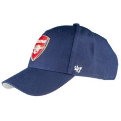 Czapka z daszkiem męska Arsenal FC MVP Cap. Niebieskie czapki i kapelusze męskie 47 Brand, na lato, bez wzorów, z materiału, sportowe. Za 109.99 zł.