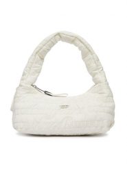 Tommy Jeans Torebka Tjw Icon Aop Shoulder Bag AW0AW18467 Biały. Białe torebki do ręki damskie Tommy Jeans, bez wzorów, z jeansu, bez dodatków. Za 409.99 zł.