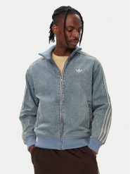 Adidas Kurtka jeansowa Firebird Adicolor KS4970 Niebieski Loose Fit. Niebieskie kurtki męskie Adidas, m, bez wzorów, z bawełny, bez kaptura. Za 439.99 zł.