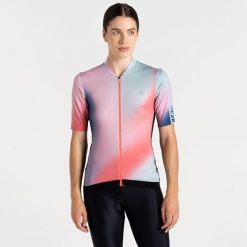 Koszulka rowerowa damska AEP Stimulus. Zielone koszulki sportowe damskie Dare 2b, l, bez wzorów, bez kołnierzyka, bez ramiączek. W wyprzedaży za 194.70 zł.