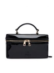 Furla Torebka Camelia Micro WE00780 BX0246 O6000 Czarny. Czarne torebki do ręki damskie Furla, bez wzorów, z lakierowanej skóry, lakierowane, bez dodatków. Za 1,039.00 zł.
