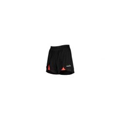 Spodenki krótkie damskie DIADORA L. DOUBLE LAYER SHORTS BE ONE. Czarne szorty damskie Diadora, l, bez wzorów, z elastanu. Za 89.99 zł.