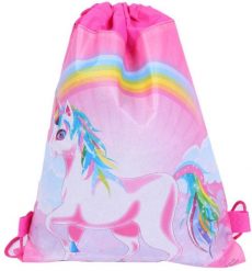 Worek Szkolny Na Buty Strój Gimnastyczny Tęcza Jednorożec 35x27 cm. Torby i plecaki dziecięce LEAN. Za 13.19 zł.