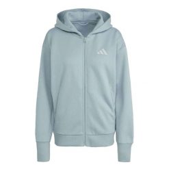 Bluza Adidas Sport W All Szn Fz Hd Damskie. Zielone bluzy damskie Adidas, l, bez wzorów, z bawełny, z kapturem. Za 255.50 zł.