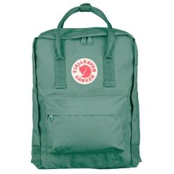 Plecak sportowo-turystyczny Kanken. Zielone torby i plecaki dziecięce Fjällräven, z materiału. Za 399.00 zł.