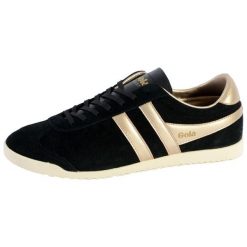 Sneakersy damskie Gola Bullet Pearl. Czarne obuwie sportowe damskie Gola, bez wzorów, trekkingowe. Za 385.00 zł.