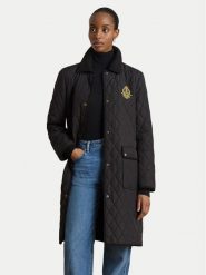 LAUREN RALPH LAUREN Kurtka przejściowa Crested 3/4 Quilt 297P18059001 Czarny Regular Fit. Czarne kurtki damskie Lauren Ralph Lauren, m, bez wzorów, z syntetyku, bez kaptura. Za 1,799.00 zł.