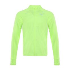 Kurtka do biegania damska PUMA Run Gridfleece. Zielone kurtki damskie Puma, l, bez wzorów, bez kaptura. Za 289.99 zł.