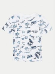 Guess T-Shirt N5GI02 K8HM4 Kolorowy Regular Fit. T-shirty dla chłopców Guess, z aplikacjami, z bawełny, bez ramiączek. Za 69.99 zł.
