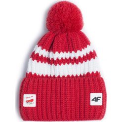 Czapka uniseks Polska PyeongChang 2018 CAU901 - czerwony wiśniowy. Czapki i kapelusze męskie marki 4f. Za 119.00 zł.