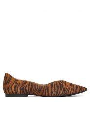 Caprice Baleriny 9-22110-42 Pomarańczowy. Brązowe baleriny damskie Caprice, bez wzorów, ze skóry, bez obcasa. Za 246.99 zł.