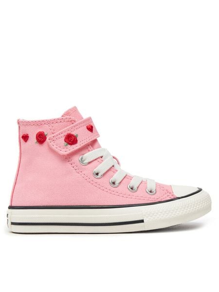 Converse Trampki Chuck Taylor All Star Valentine'S Day Easy On A10714C Różowy. Czerwone trampki i tenisówki dziewczęce Converse, bez wzorów, z materiału, bez zapięcia. Za 179.99 zł.