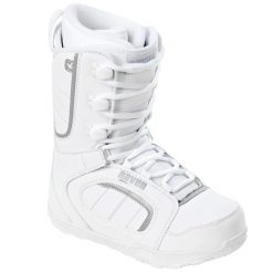 Buty snowboardowe Raven Pearl 36 (23cm). Białe obuwie sportowe damskie RAVEN, bez wzorów, snowboardowy. Za 549.00 zł.
