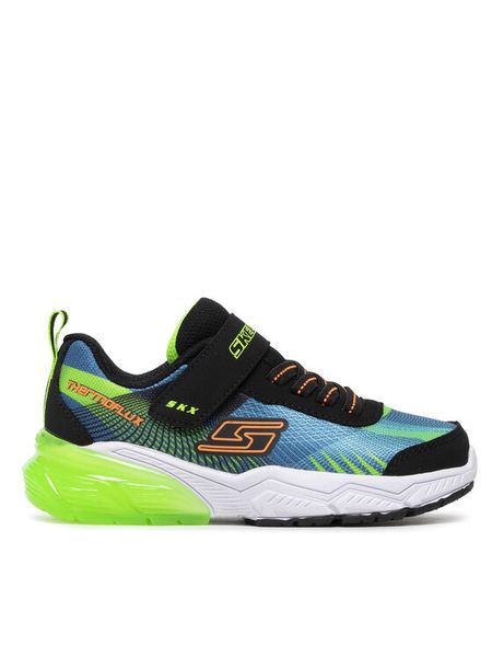 Skechers Sneakersy Kodron 403728L/BLLM Niebieski. Niebieskie buty sportowe chłopięce Skechers, bez wzorów, z materiału, bez zapięcia. Za 144.99 zł.