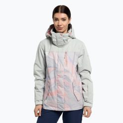 Kurtka narciarska damska Roxy Jetty. Czerwone kurtki damskie Roxy, xl, bez wzorów, z poliesteru, bez kaptura, narciarskie. Za 470.00 zł.