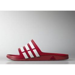 Czerwone Klapki adidas Duramo Slide M G15886. Czerwone klapki męskie Adidas, z gumy. W wyprzedaży za 108.96 zł.