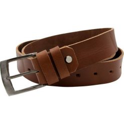 Pasek męski brązowy Buffalo Wild PWB-01-GG. Brązowe paski damskie BUFFALO WILD, bez wzorów, z jeansu, klasyczne. Za 39.99 zł.