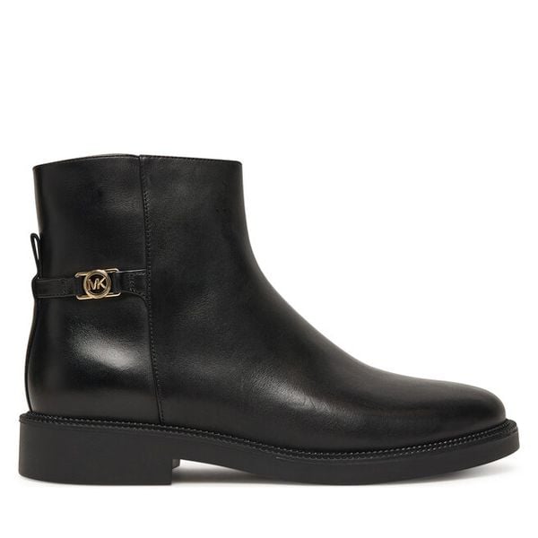 Botki MICHAEL Michael Kors. Czarne botki damskie MICHAEL Michael Kors, bez obcasa, na płaskiej podeszwie, bez zapięcia. Za 629.99 zł.