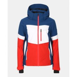 Damska kurtka narciarska Kilpi VALERA-W. Czerwone kurtki damskie Kilpi, na zimę, bez wzorów, bez kaptura. Za 920.99 zł.