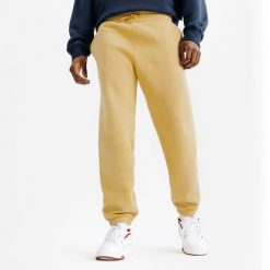 Spodnie męskie Elementals. Niebieskie spodnie sportowe męskie Decathlon, m, bez wzorów, z bawełny. Za 119.99 zł.