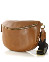 Torebka na szerokim pasku nerka damska skórzana premium MARCO MAZZINI brązowa. Brązowe torebki shopper damskie bez wzorów, ze skóry, bez dodatków. Za 699.00 zł.