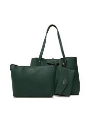 Torebka Guess. Brązowe listonoszki damskie Guess, z aplikacjami, bez dodatków. Za 584.99 zł.