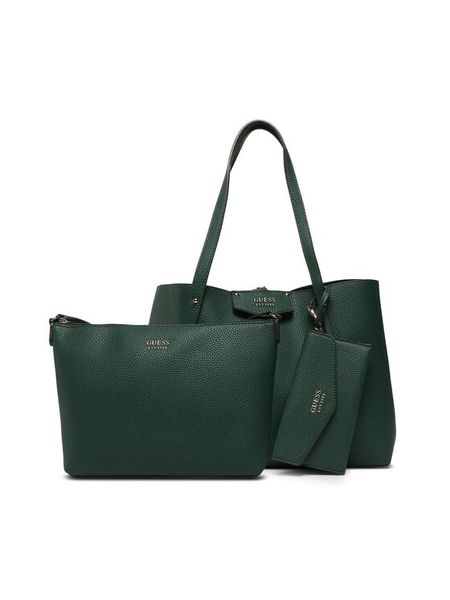 Torebka Guess. Brązowe listonoszki damskie Guess, z aplikacjami, bez dodatków. Za 550.99 zł.