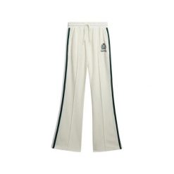 Damskie spodnie dresowe Superdry Country Club Track. Białe spodnie sportowe damskie Superdry., bez wzorów, z dresówki. Za 347.00 zł.