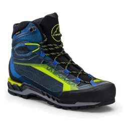 Buty wysokogórskie męskie La Sportiva Trango Tech GTX. Niebieskie trekkingi męskie La Sportiva, za kostkę, trekkingowe. Za 1,208.10 zł.