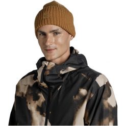 Czapka BUFF Knitted Beanie Rutger. Brązowe czapki i kapelusze męskie Buff, bez wzorów. Za 138.01 zł.
