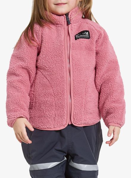 Bluza dziewczęca Didriksons Gibbs Fullzip 2. Czerwone bluzy dla dziewczynek Didriksons, bez wzorów, z materiału, bez ramiączek, bez kaptura. Za 243.55 zł.