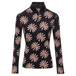 Bluza narciarska Damska Gareth & Lucas Forty-Nine. Brązowe bluzy damskie GARETH & LUCAS, na zimę, xs, bez wzorów, z elastanu, bez kaptura. Za 229.99 zł.