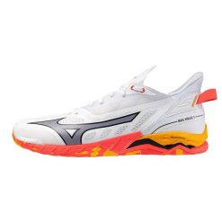 Buty halowe Mizuno Wave Mirage 5. Białe buty sportowe męskie Mizuno, bez zapięcia, do piłki ręcznej, mizuno wave. W wyprzedaży za 554.65 zł.