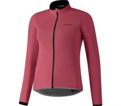 Damska kurtka przeciwdeszczowa WINDFLEX, Tea Berry. Czerwone kurtki sportowe damskie Shimano, xl, bez wzorów, z elastanu, bez kaptura, rowerowe. Za 549.90 zł.