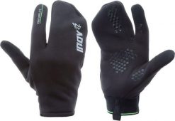 Rękawiczki do smartfona Inov-8 VentureLite Glove. Czarne rękawiczki damskie Inov-8, na zimę, bez wzorów, ze skóry. Za 174.10 zł.