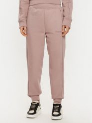 Calvin Klein Underwear Spodnie dresowe Jogger 000QS7286E Beżowy Regular Fit. Brązowe spodnie dresowe damskie Calvin Klein Underwear, l, bez wzorów, z bawełny. Za 209.99 zł.