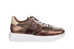 Sneakersy Wonders A-2491 Elvin Oro Nylon Nek Platino 138035, Skóra naturalna - 36. Brązowe obuwie sportowe damskie Wonders, bez wzorów, z nylonu, trekkingowe. Za 679.99 zł.