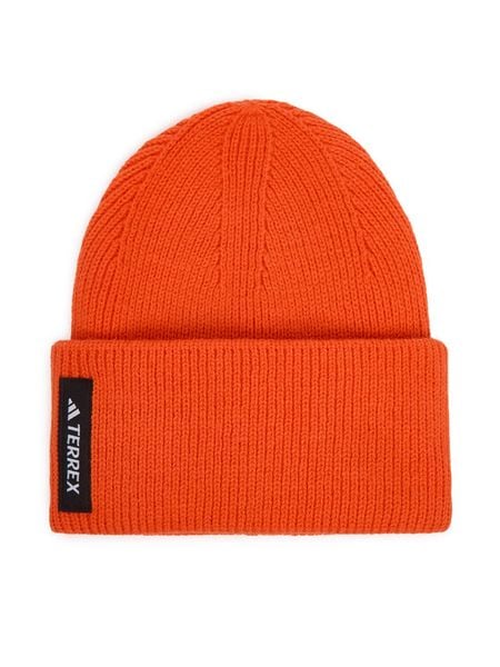 Adidas Czapka Terrex Multi Beanie JM0368 Pomarańczowy. Brązowe rękawiczki męskie Adidas, na zimę, bez wzorów. Za 109.99 zł.