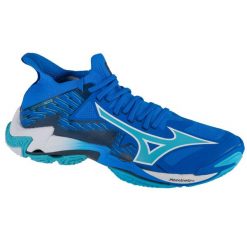 Buty do siatkówki męskie, Wave Lightning Neo III. Białe buty sportowe męskie Mizuno, bez zapięcia, do siatkówki, mizuno wave. W wyprzedaży za 618.30 zł.