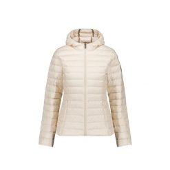 Lekka kurtka puchowa damska z kapturem JOTT Cloe. Brązowe kurtki damskie jott, bez wzorów, z puchu, z kapturem. W wyprzedaży za 697.50 zł.