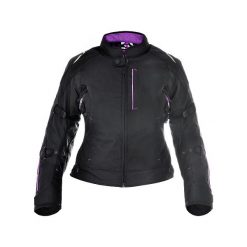 Kurtka turystyczna OXFORD GIRONA 1.0 kolor czarny/fioletowy, rozmiar 8. Kurtki damskie marki OXFORD. Za 549.00 zł.