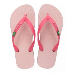 Japonki basenowe damskie Ipanema Clas Brasil II. Czerwone klapki damskie Ipanema, bez wzorów, z materiału, wakacyjne, bez obcasa. Za 62.99 zł.