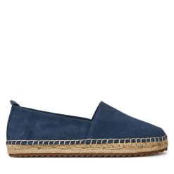 Espadryle Marc O'Polo. Niebieskie espadryle damskie Marc O'Polo, bez wzorów, bez obcasa, bez zapięcia. Za 269.99 zł.