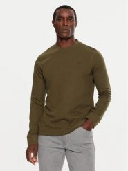 INDICODE Longsleeve Valento 45-660 Zielony Regular Fit. Zielone bluzki z długim rękawem męskie INDICODE, m, bez wzorów, z bawełny, bez kołnierzyka. Za 59.99 zł.