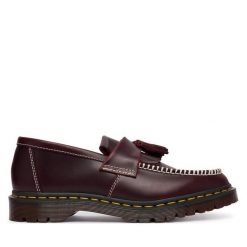 Półbuty Dr. Martens. Czerwone półbuty na co dzień męskie Dr. Martens, bez zapięcia. Za 919.99 zł.