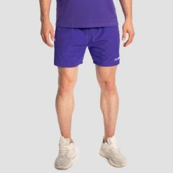 Spodenki męskie fitness regular z kieszeniami TRN Royal. Krótkie spodenki sportowe męskie GYMBEAM, m, bez wzorów, z elastanu, do biegania. Za 83.90 zł.