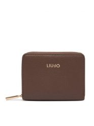 Liu Jo Portfel AF6156 E1019 Brązowy. Brązowe portfele damskie Liu Jo, bez wzorów, ze skóry. Za 249.99 zł.